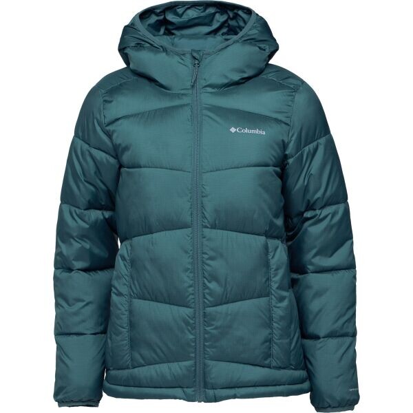 Columbia FIVEMILE BUTTE HOODED JACKET Dámská zimní bunda, zelená, velikost