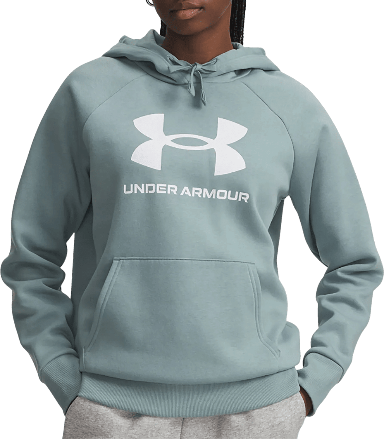 Mikina s kapucí Under Armour Under Armour Rival Fleece Big Logo Hoody Women