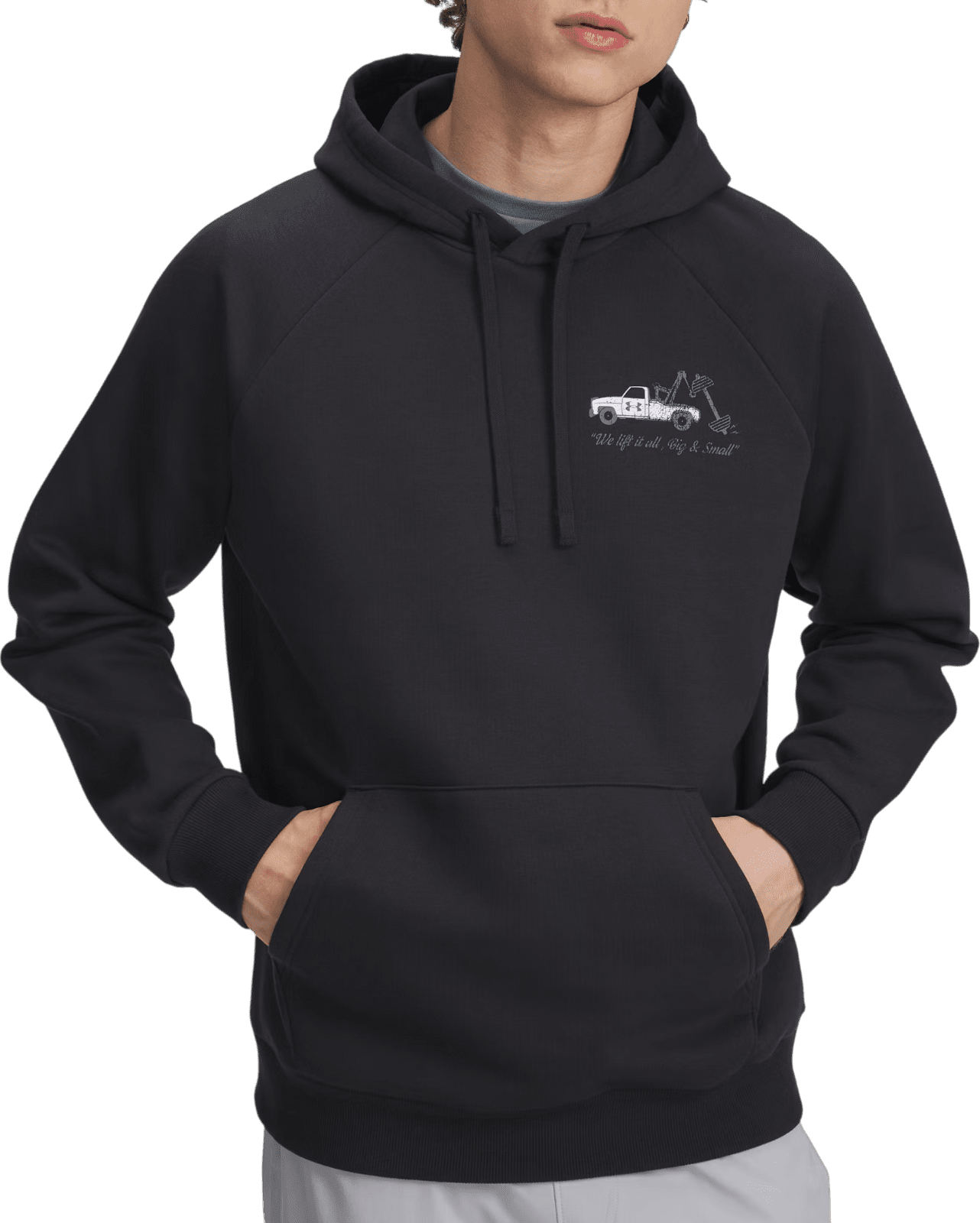 Mikina s kapucí Under Armour UA Rival Fleece HBR Logo HD