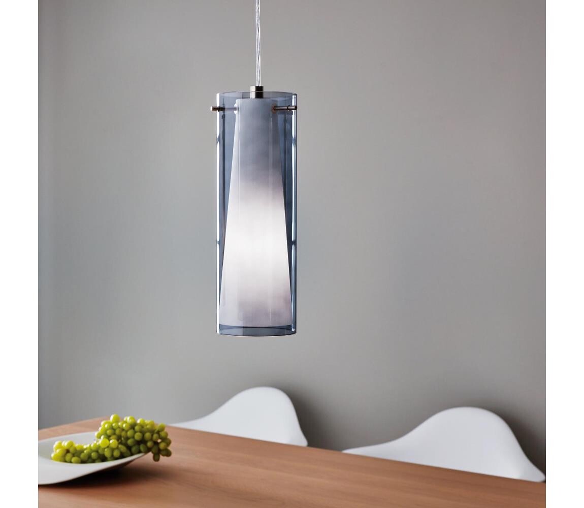 EGLO 90304 - Lustr závěsný PINTO NERO 1 x E27/60W kouřová 90304