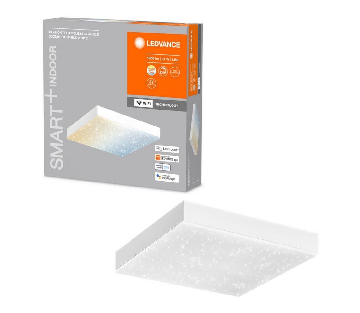 Ledvance - LED Stmívatelné stropní svítidlo SMART+ FRAMELESS LED/21W/230V Wi-Fi 4058075759527