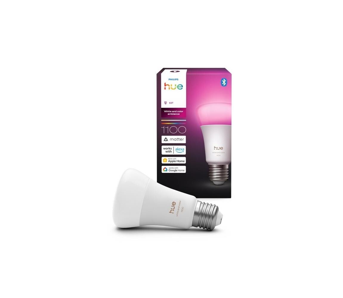 LED Stmívatelná žárovka Philips Hue WACA E27/8,1W/230V 1000-20000K 8720169364066