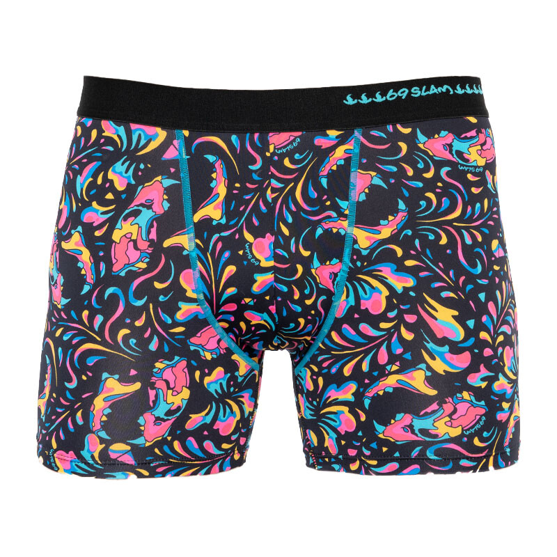 Pánské boxerky 69SLAM fit tiger skull (MBYTKL-PO) M, trenky / trenýrky