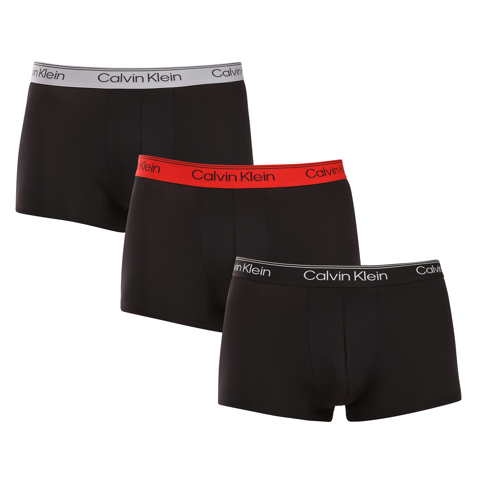 3PACK pánské boxerky Calvin Klein černé (NB4409-0AZ) M, trenky / trenýrky