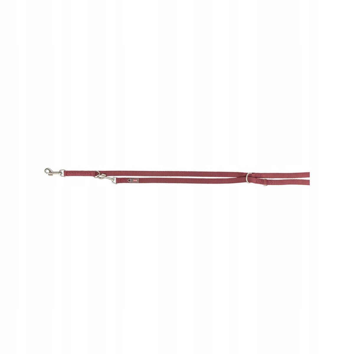 Trixie Premium dvouvrstvé nastavitelné vodítko, sangria - Größe M - L: 200 cm lang, 20 mm breit