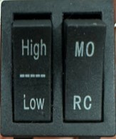 mamido Dvojitý tlačítkový přepínač rychlostní dopředu-dozadu