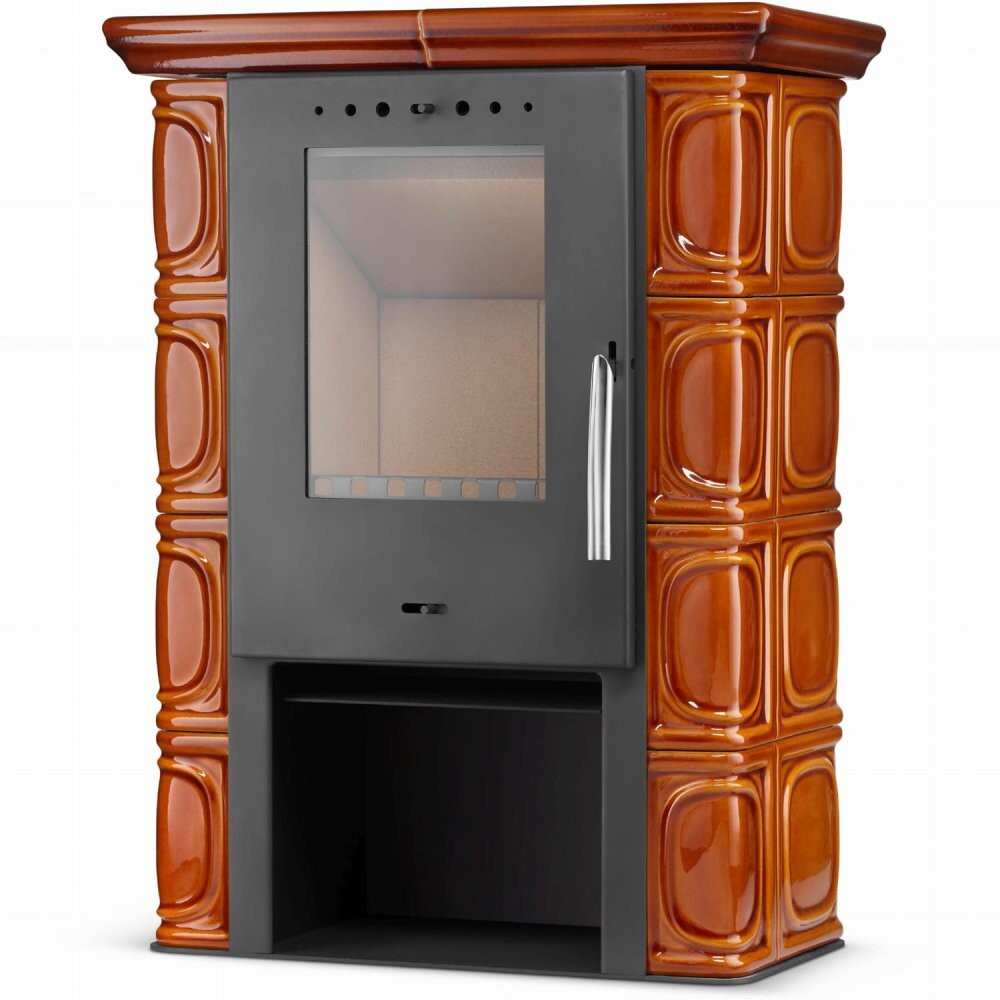 FLAMA kachlová kamna ELDUR ECO - medová - II. Jakost