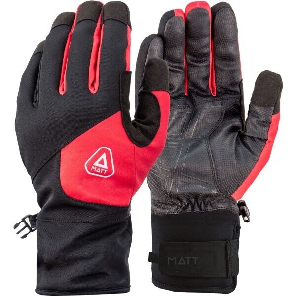 Matt ANETO SKIMO GLOVES Unisexové lyžařské rukavice, černá, velikost
