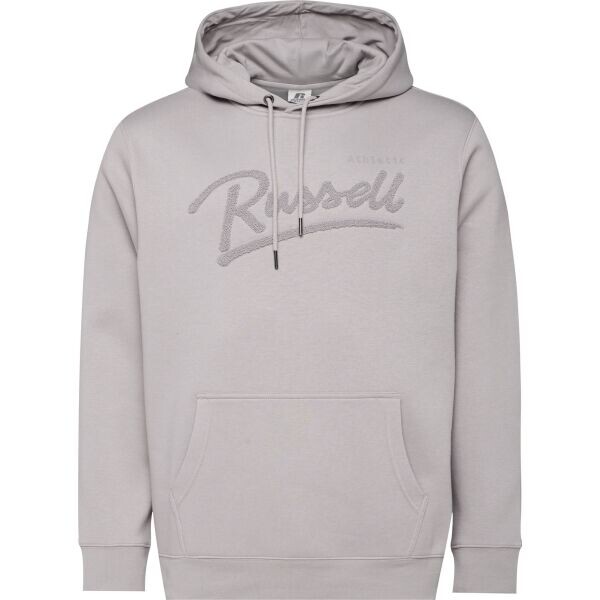 Russell Athletic HOODY Pánská mikina, šedá, velikost