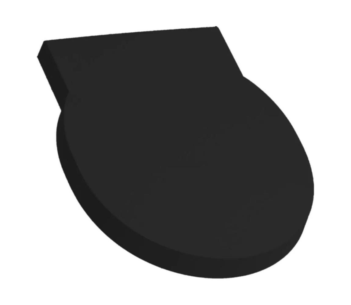 LAUFEN H8942827160001 - Poklop pro pisoár SoftClose VAL duroplast/matná černá H8942827160001