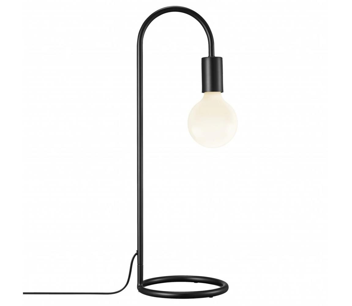 Nordlux - Stolní lampa PACO 1xE27/25W/230V černá 2112085003