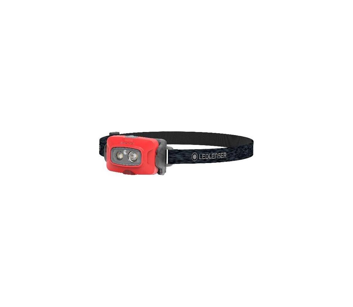 Ledlenser HF4R Core- LED Stm. nab. čelovka LED/1000 mAh IP68 500 lm 35 h červená 502792