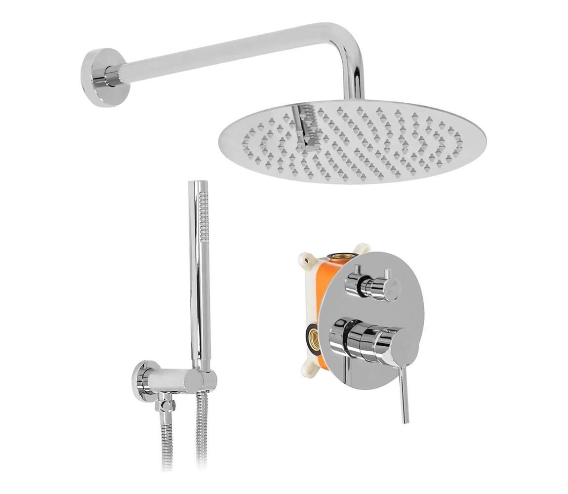 REA-P8007 - Sprchová sada s podomítkovou baterií LUNGO lesklý chrom REA-P8007