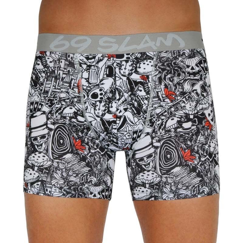Pánské Boxerky 69SLAM fit wonderland (MBYWON-PO) XXL, trenky / trenýrky