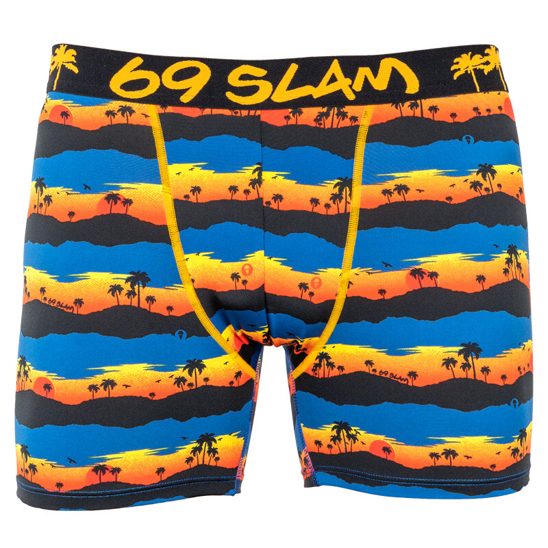 Pánské boxerky 69SLAM fit sunset palm XL, trenky / trenýrky