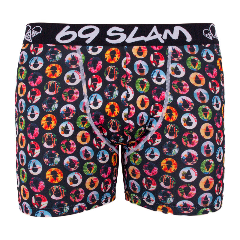 Pánské boxerky 69SLAM fit spring pogs S, trenky / trenýrky
