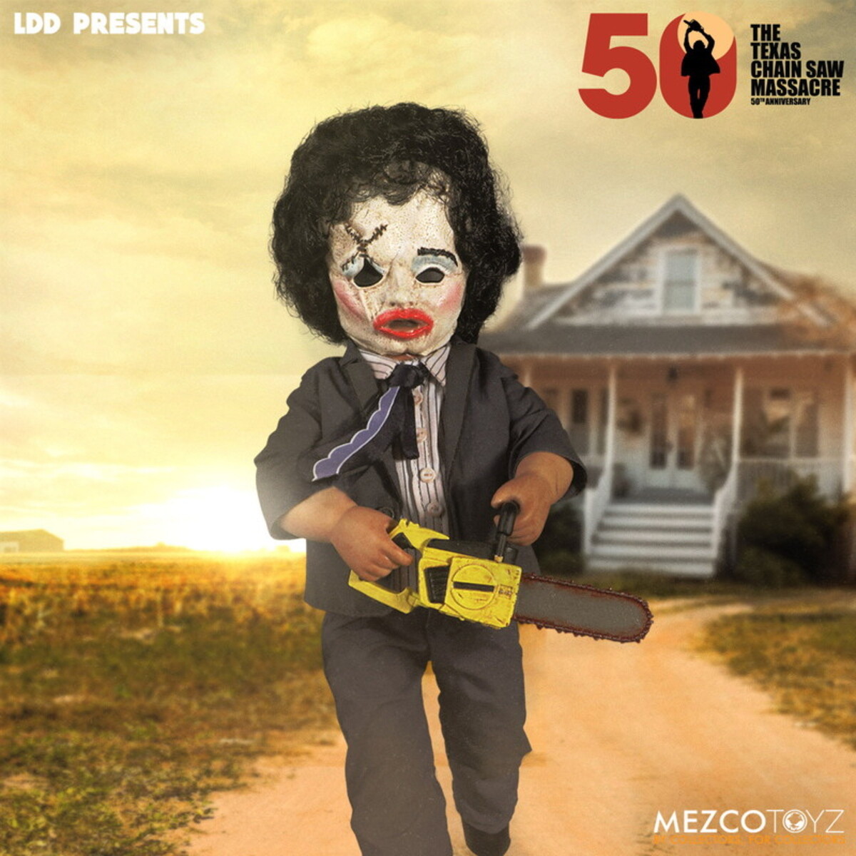 figurka (panenka) The Texas Chainsaw Massacre (1974) - Living Dead Dolls Doll - Leatherface Deluxe Edition