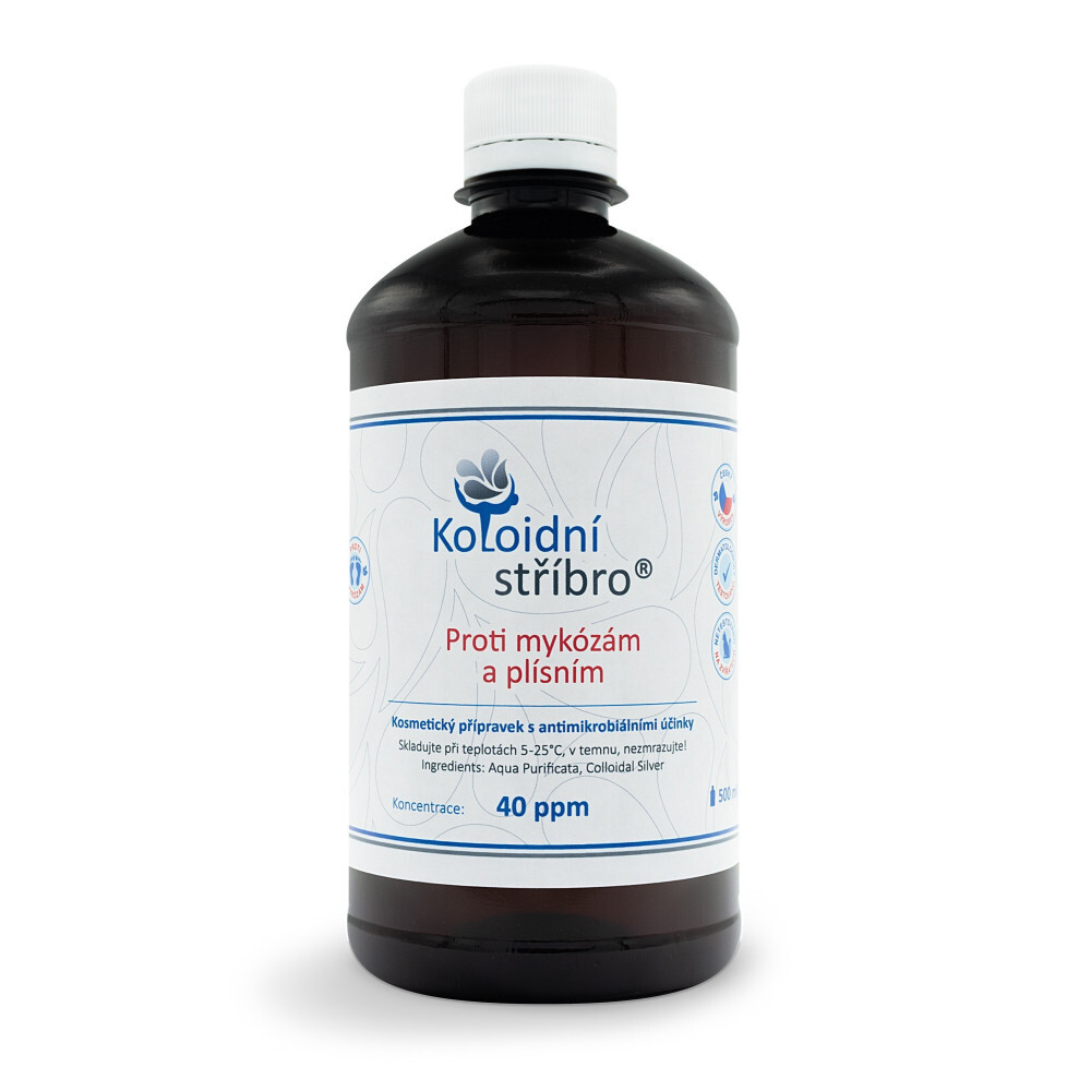 Proti mykózám a plísním - Náhradní balení 500 ml/ 40 - 70 ppm - plast varianta: 50 ppm