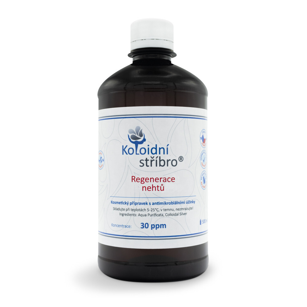 Regenerace nehtů - Náhradní balení 500 ml/30 ppm - plast