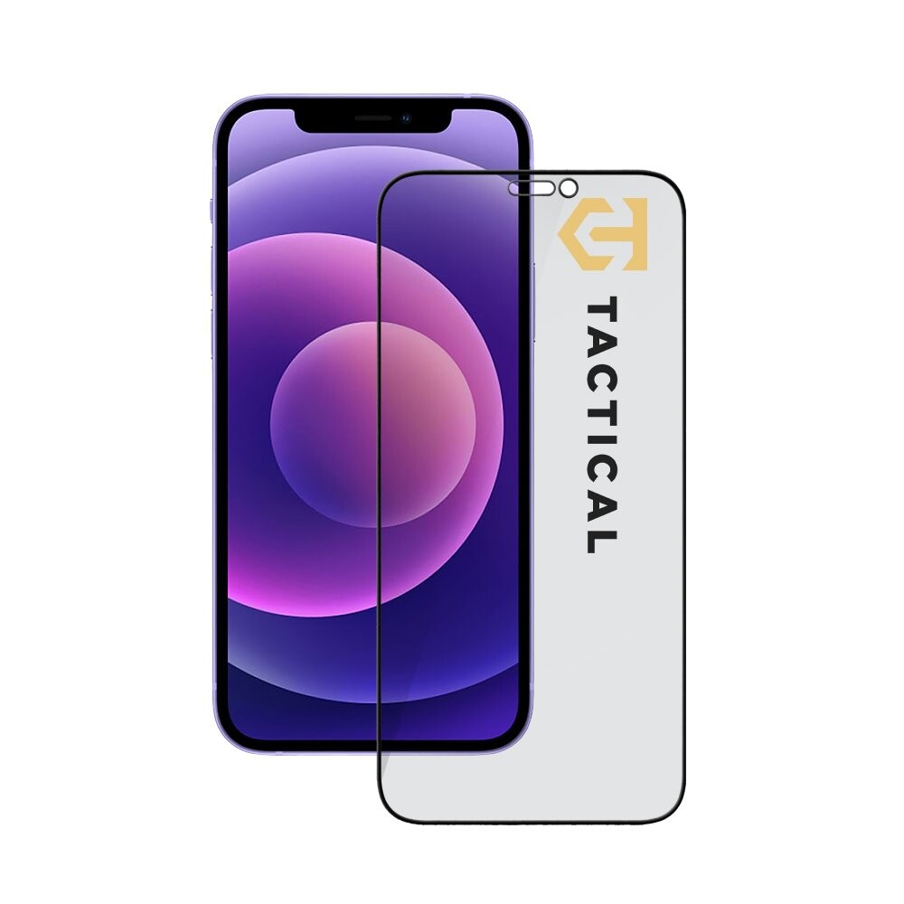 Tvrzené sklo Tactical Glass Shield Privacy Stealth 5D pro Apple iPhone 12 Mini Black