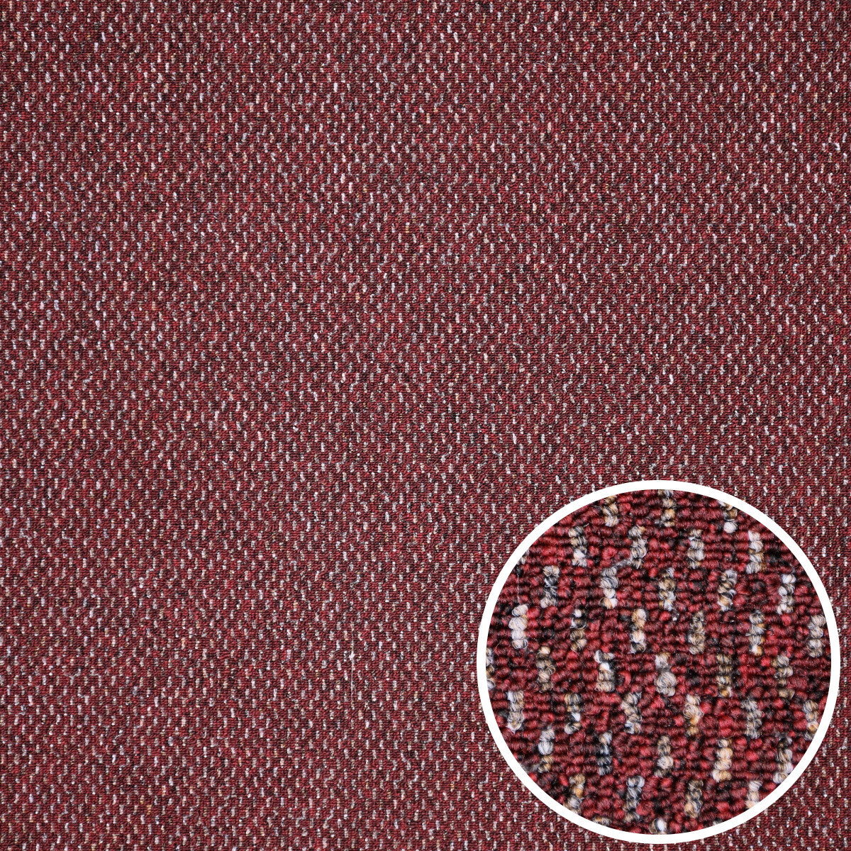 Metrážový koberec Rubin 2159 red, na míru, šíře 4m, červená, ab (mřížka), chodba / předsíň, Timzo