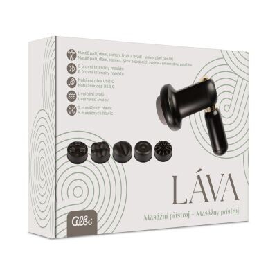 Luxusní masážní pistole Láva Albi