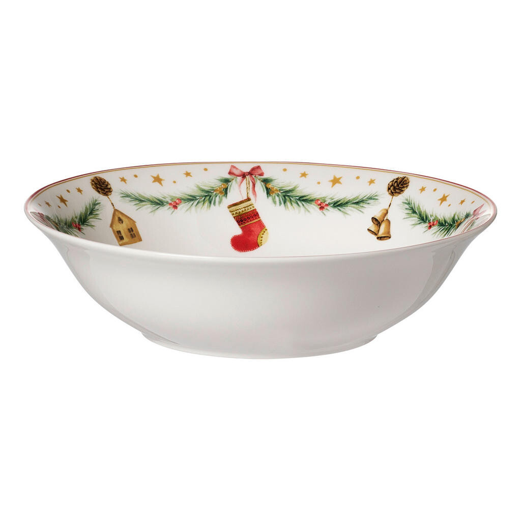 DEZERTNÍ MISKA, keramika, 23/23/6 cm