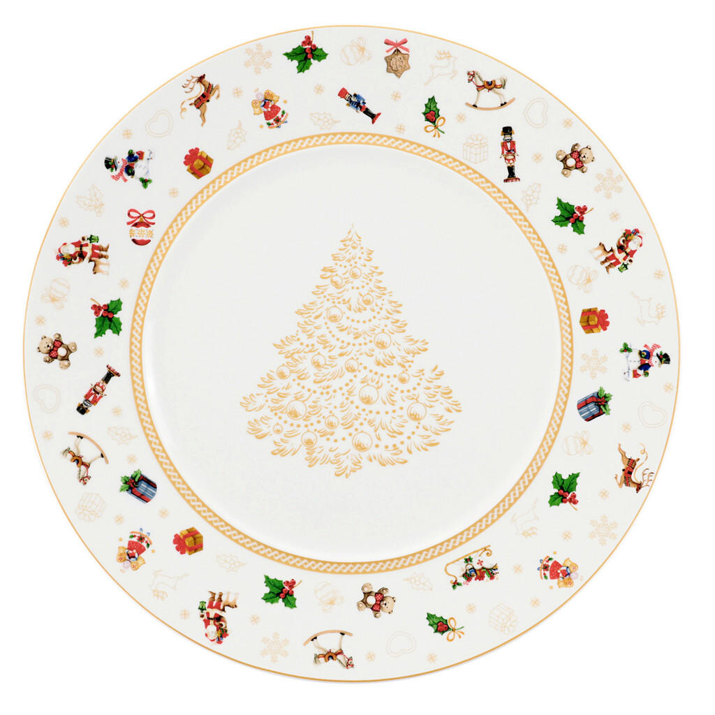 X-Mas SERVÍROVACÍ PODNOS, keramika, 31 cm