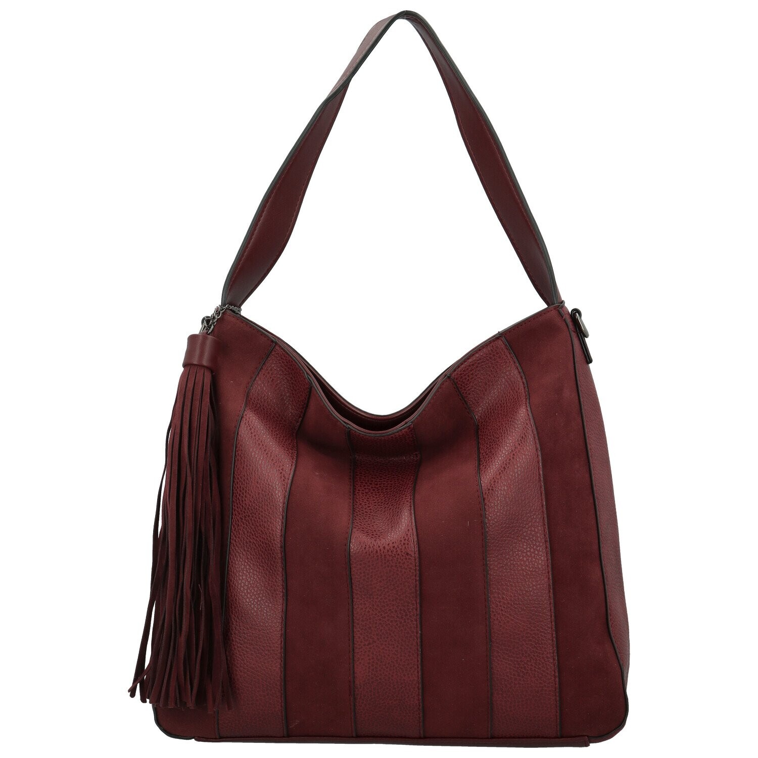 Dámská kabelka na rameno vínová - Maria C Raya vínová