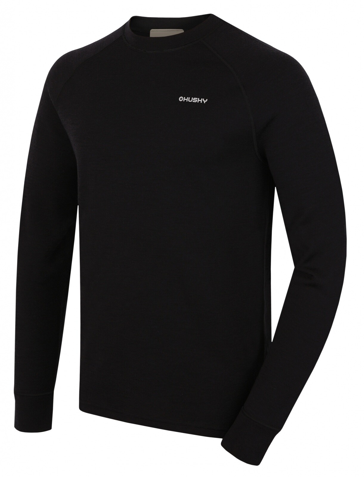 Husky Aron M XXL, black Pánská merino mikina