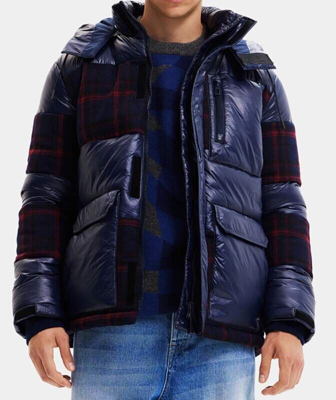 Pánská bunda s vlnou Desigual, L