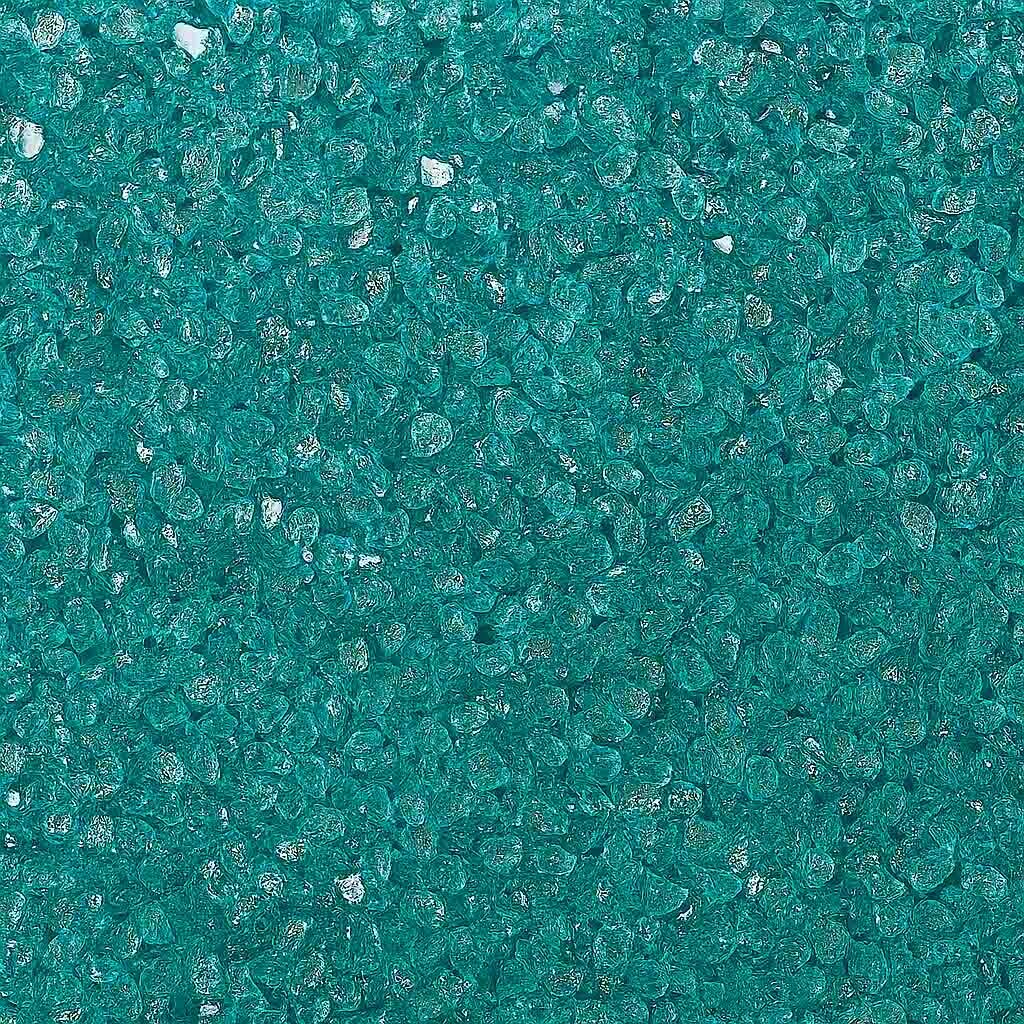 Okrasná drť Teraco Vetro Azzuro 3 - 5 mm 5 kg