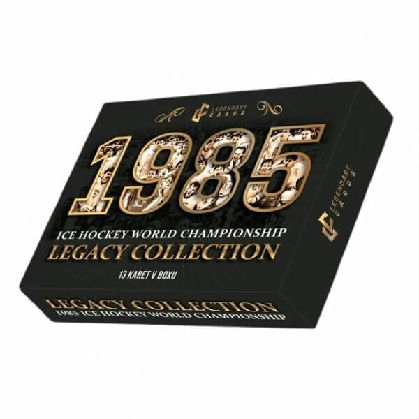 Hokejové karty Český hokej 1985 Collectors Box