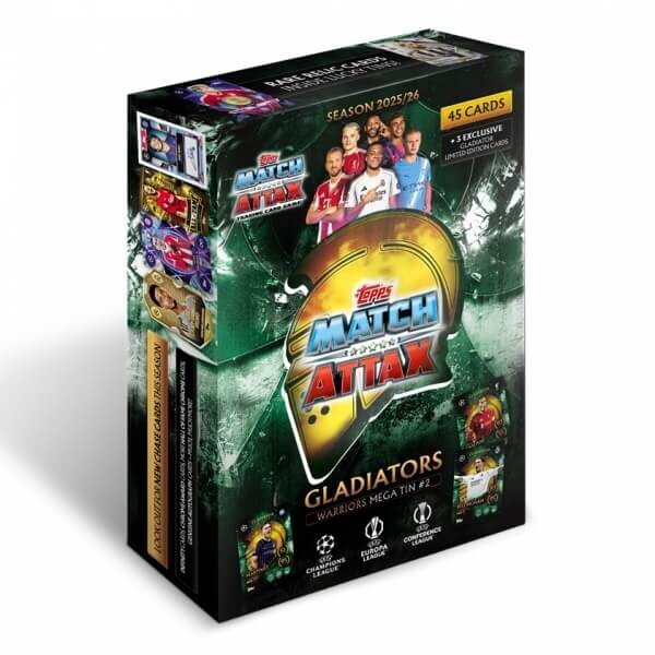 2025-2026 Topps Match Attax Mega Tin 2 - zelená