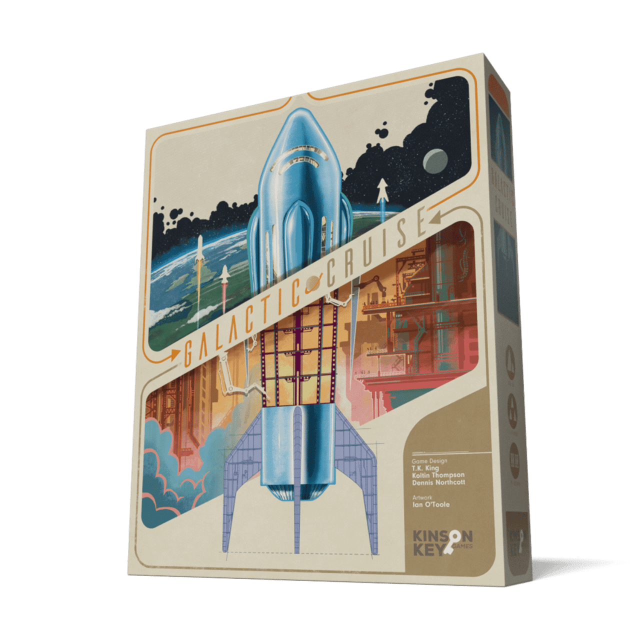 Kinson Key Games Poškozené - Galactic Cruise - EN