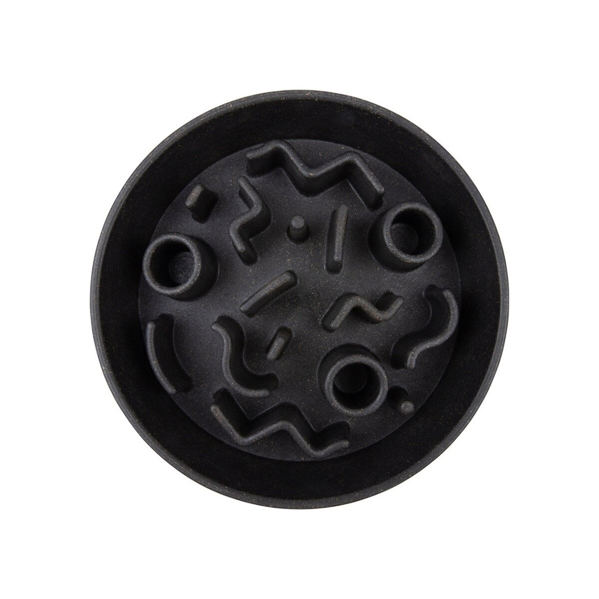 District 70 BAMBOO Anti-Glutton miska tmavě šedá ø 17 cm - 520ml