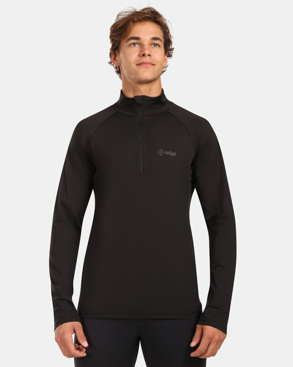 Pánské termo triko s dlouhým rukávem kilpi willie-m černá 3xl