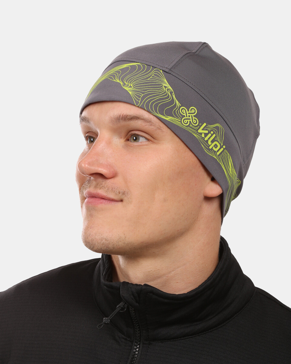 Unisex běžecká čepice kilpi tail-u šedá l
