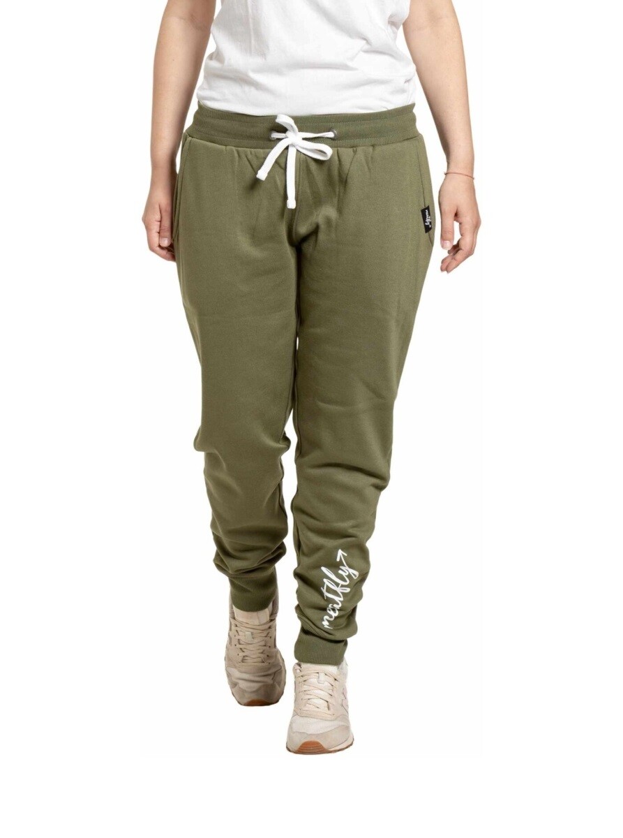 Dámské tepláky meatfly toy olivová xs