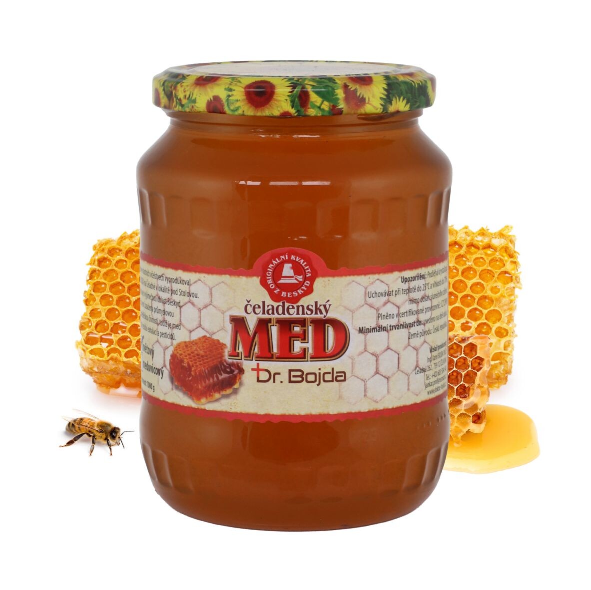 Med Čeladenský lipový 950g Dr. Bojda