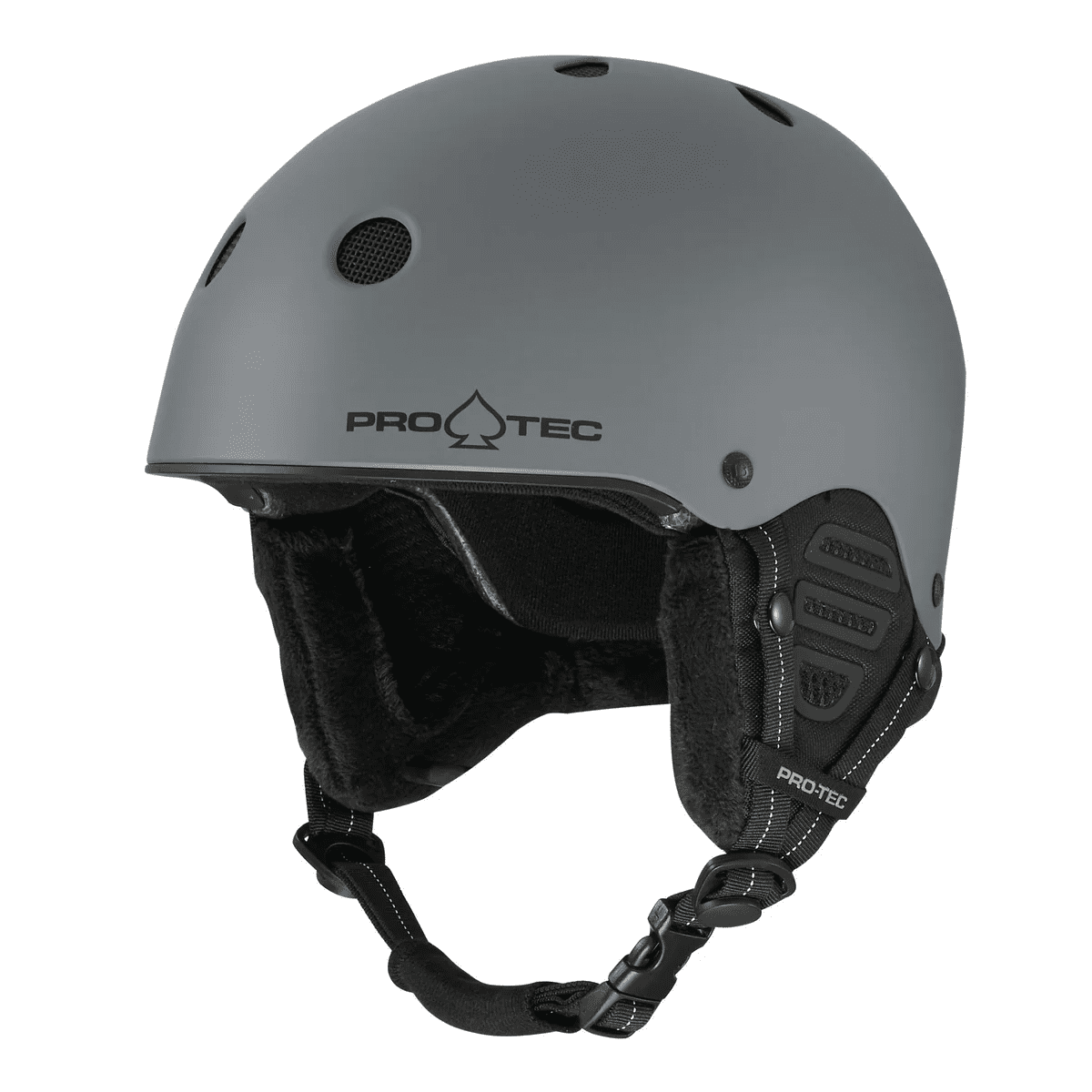 Pro-Tec - Low Pro Snow - Matte Grey - helma na lyže Velikost: S/M