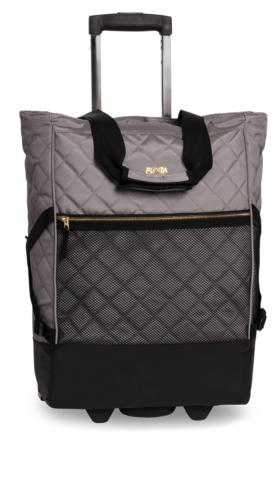 PUNTA Wheel Classy nákupní taška - šedá - 33L