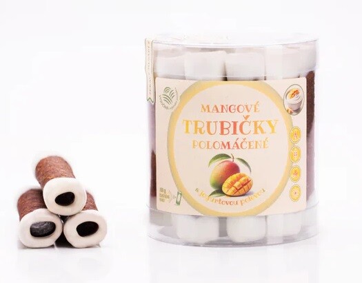 B.Produkt B. Produkt Mangové trubičky polomáčené s jogurtovou polevou 18ks 220 g