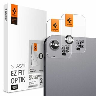 Spigen Glass tR EZ Fit Optik Pro 2 Pack ochranné sklo čoček pro Apple iPad Air 13