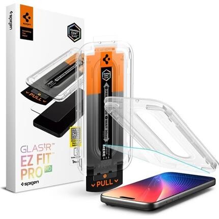 Spigen Glass tR EZ Fit Pro HD sklo iPhone 17 Pro/16 Pro/17