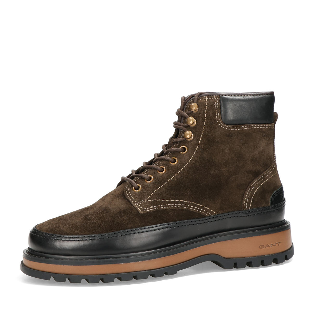 Gant pánské semišové kotníkové boty - hnědé - 41