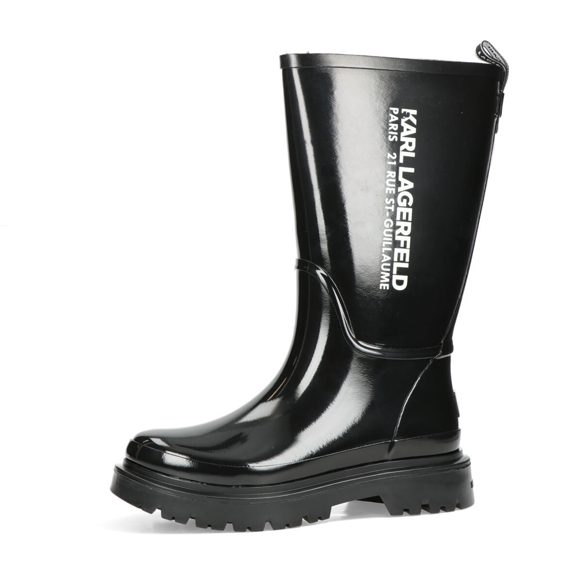 Karl Lagerfeld dámské gumové holínky - černé - 37