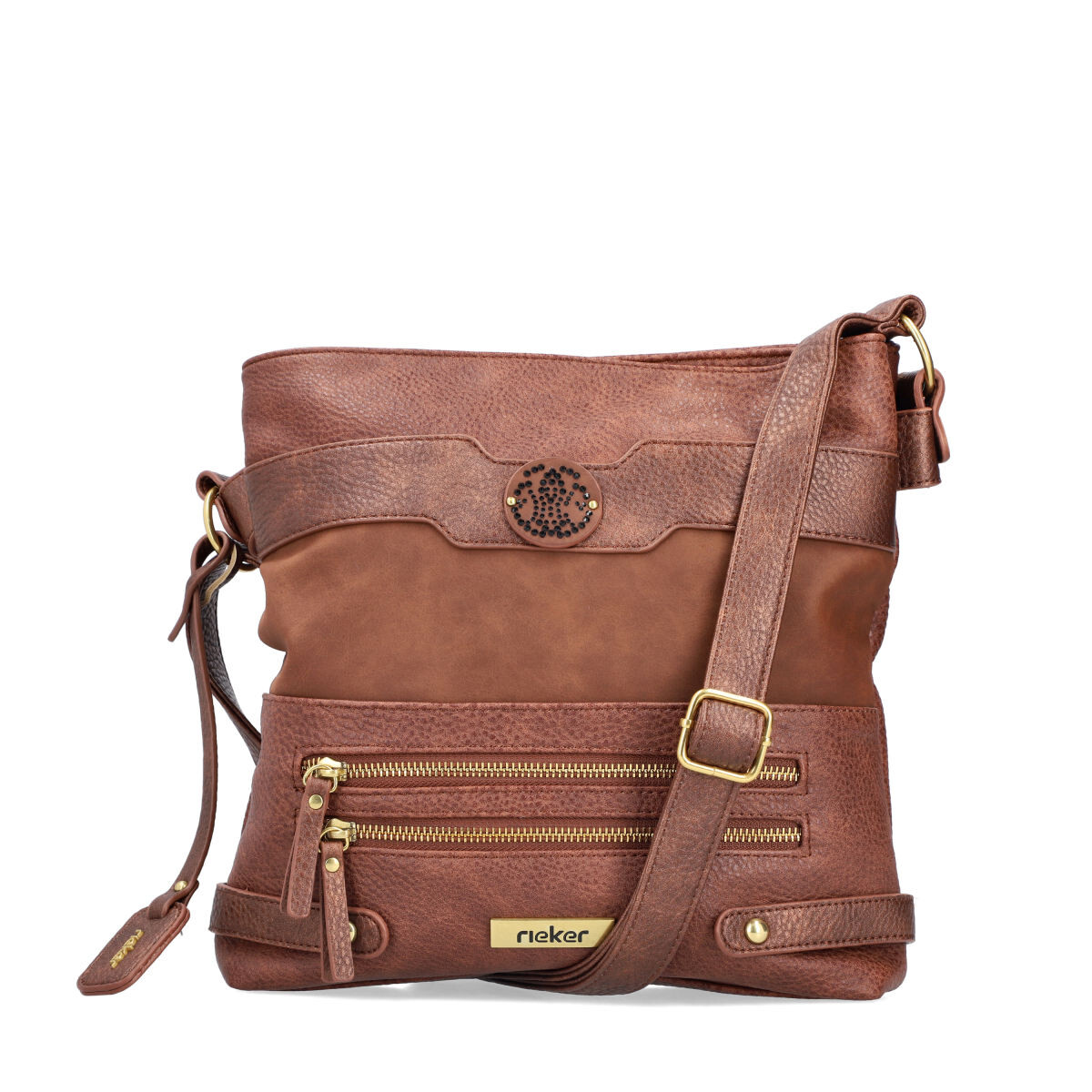 Rieker dámská každodenní kabelka - hnědá - One size