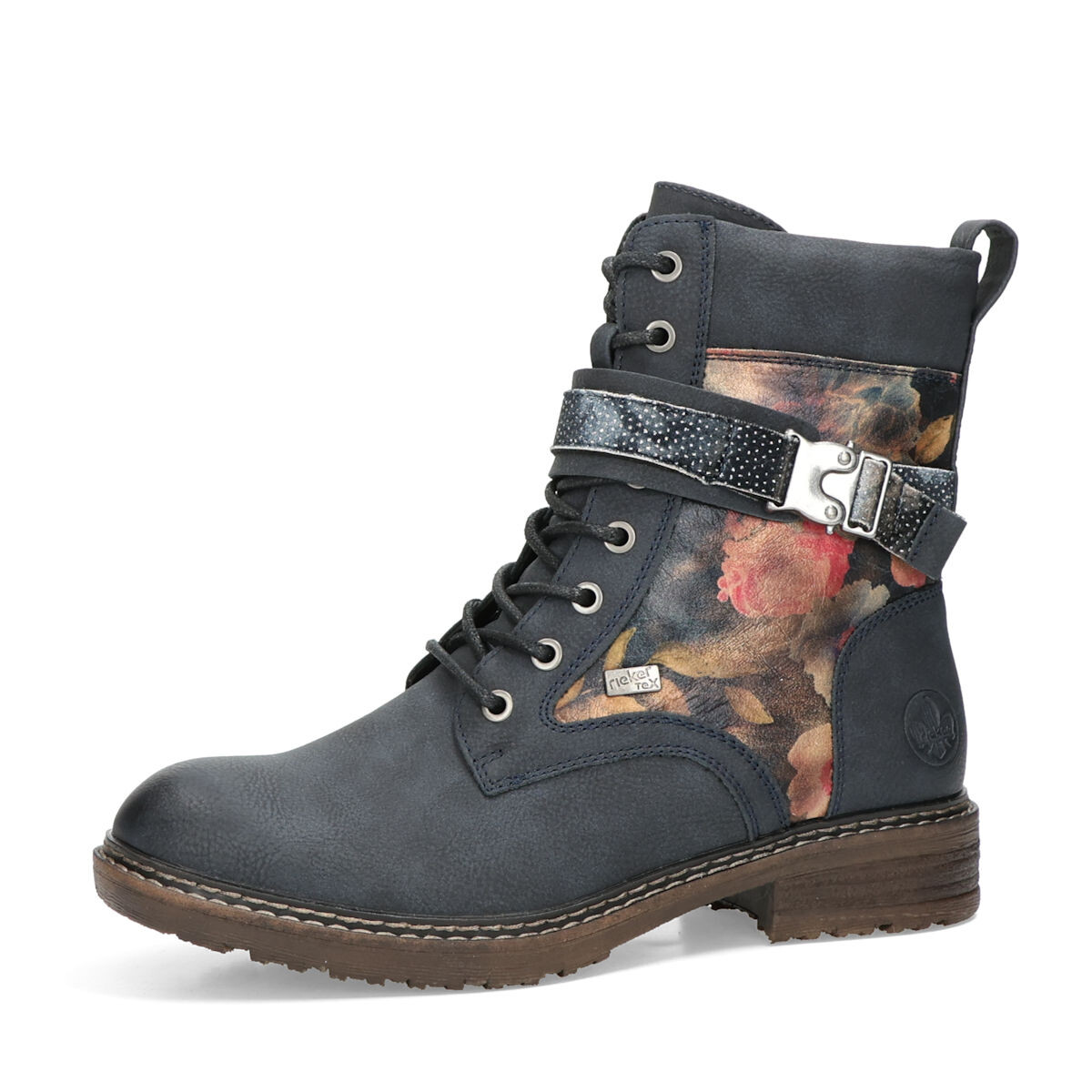 Rieker dámské kotníkové kozačky - tmavomodré - 37