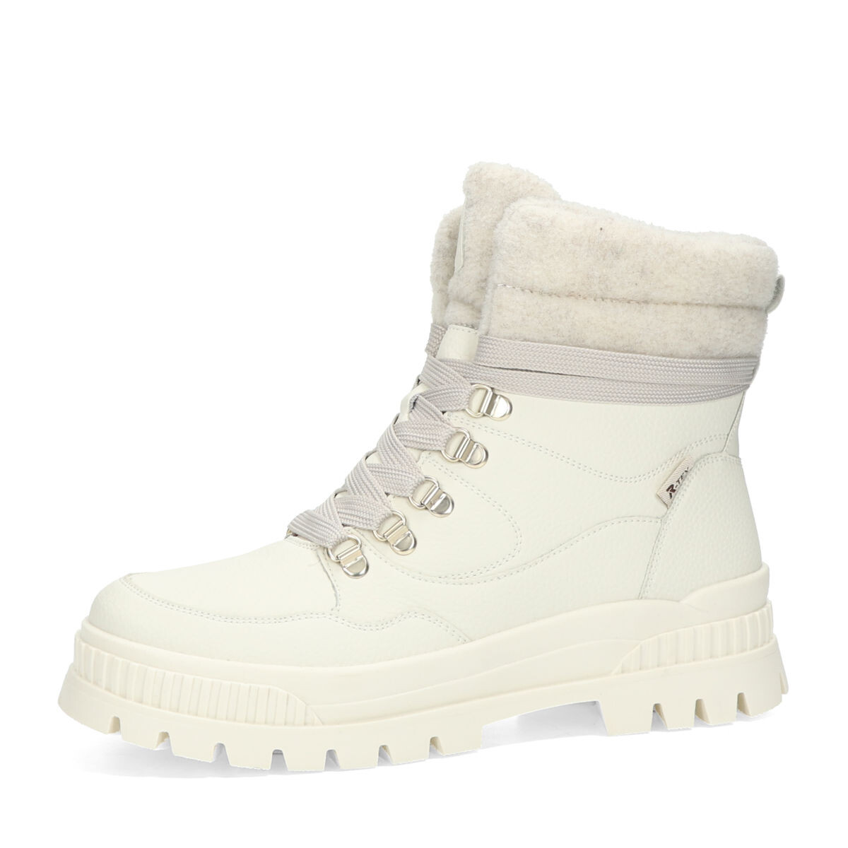Rieker dámské zimní kotníkové kozačky - bílé - 36